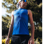 Compressport Men's Pro Racing Singlet - Dazz Blue