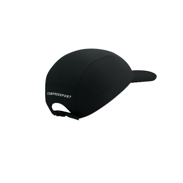 Mũ Compressport 5 Panel Light Cap 2025 - Đen (Black)
