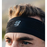 Băng đô thể thao Compressport Thin Headband On/Off - Đen (Black)