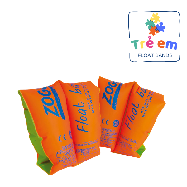 Phao tay Zoggs Float Bands - Cam (Orange)