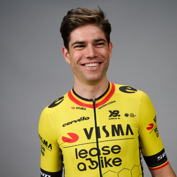 Áo đạp xe Nam Jersey SS Men Former Belgium Champion 2025 - Team Visma | Lease A Bike