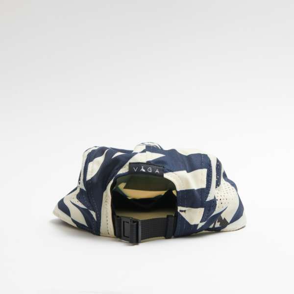 Nón VAGA Feather Racing Cap - Vàng (Pastel Yellow/Navy Blue)