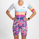 Bộ áo liền quần Ba môn Nữ Zoot Tri Aero FZ Racesuit - La Mer