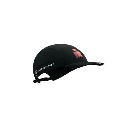 Mũ Compressport 5 Panel Light Cap IRONMAN - Black Sunset