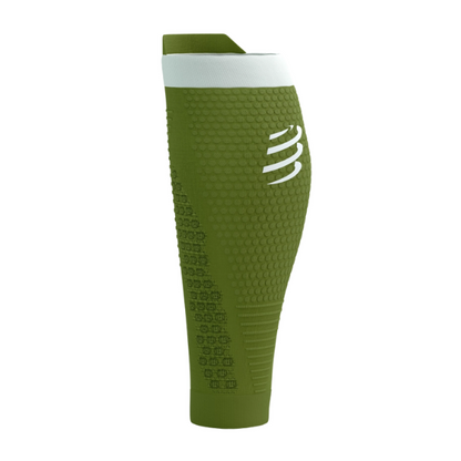 Băng bảo vệ bắp chân Compressport Calf Sleeves R2 3.0 - Xanh (Woodbine/White Refl)
