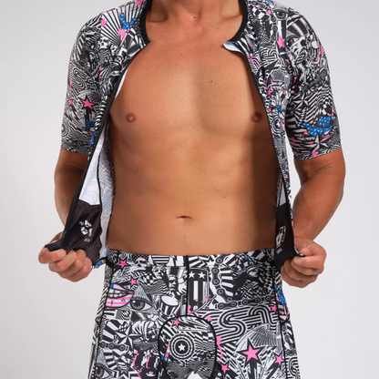 Áo đạp xe Nam Zoot Cycle Aero Jersey - American Rebel