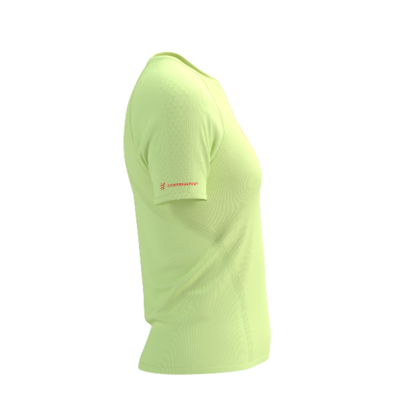 Áo chạy Trail Nữ Compressport Trail Racing SS Tshirt - Xanh (Shadow Lime)