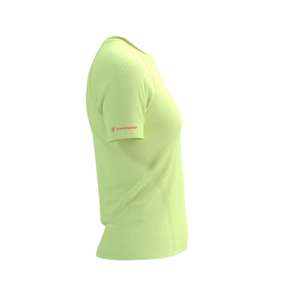 Áo chạy Trail Nữ Compressport Trail Racing SS Tshirt - Xanh (Shadow Lime)