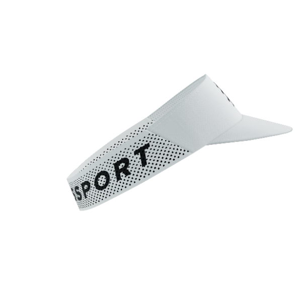 Mũ chạy bộ Compressport Pro Racing Visor - Trắng (White)
