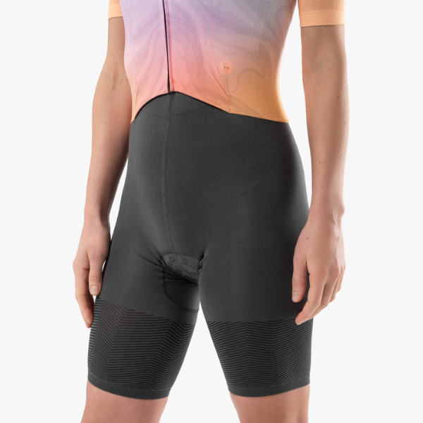 Đồ ba môn Nữ Compressport Aero SS Trisuit - Cam (Orange Print)