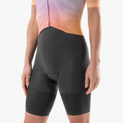 Đồ ba môn Nữ Compressport Aero SS Trisuit - Cam (Orange Print)