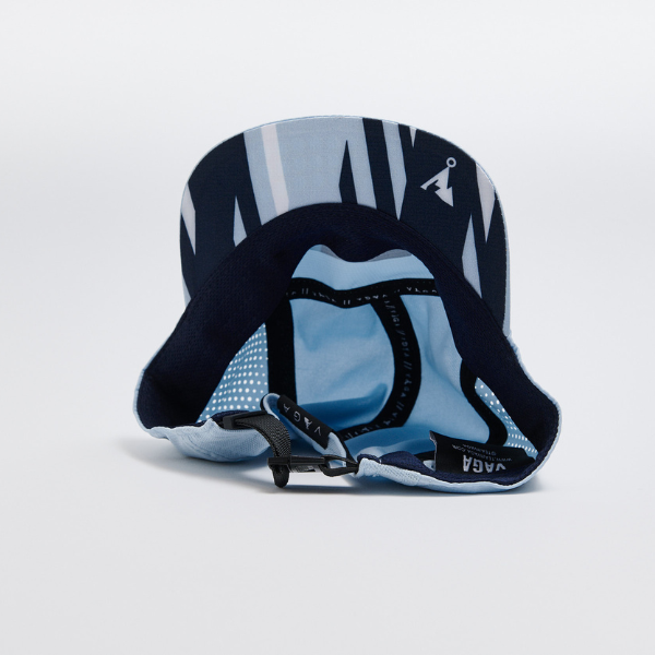 Nón VAGA - Feather Racing Cap - Pastel Blue/Navy Blue