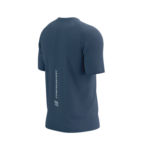 Áo chạy bộ Nam Compressport Performance SS Tshirt - Xanh (Indigo)