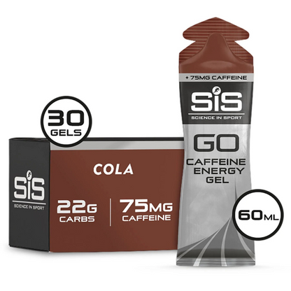 Gel năng lượng SIS GO Isotonic Energy Gels 60ml - Vị Cola + Caffeine