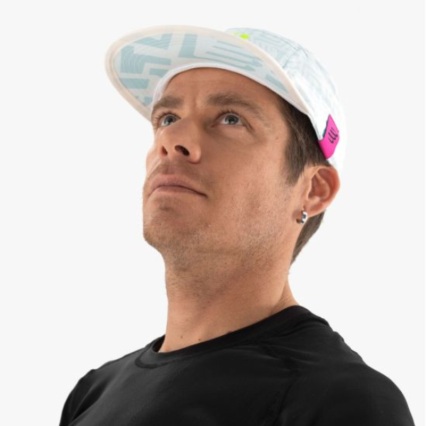 Compressport 5 Panel Light Cap Uniq Size - Sugar/Ice Print