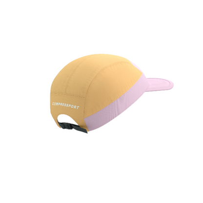 Mũ Compressport 5 Panel Light Cap Buff - Cam/Hồng (Orange/Roseate)