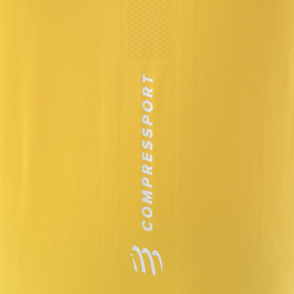 Áo chạy bộ Nam Compressport Performance Singlet - Vàng (Yellow)