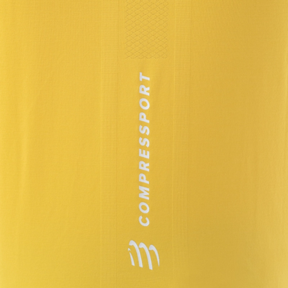 Áo chạy bộ Nam Compressport Performance Singlet - Vàng (Yellow)