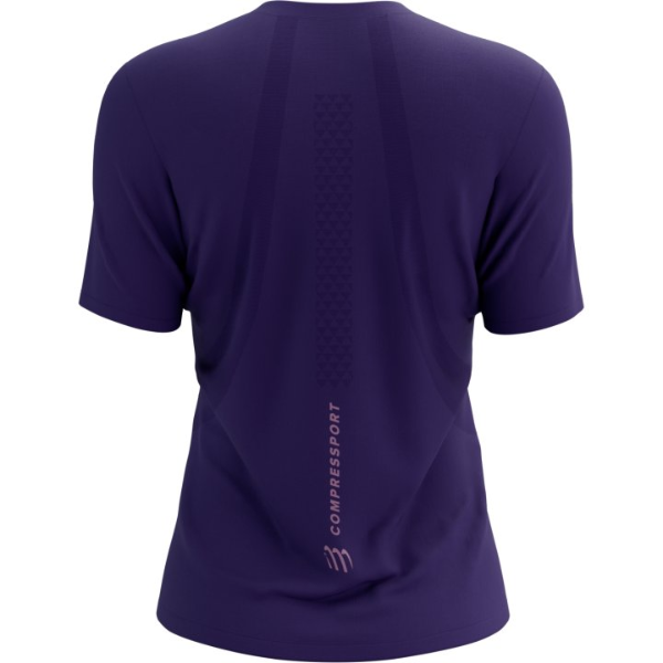 Áo chạy bộ Nữ Compressport Performance SS Tshirt - Tím (Purple)