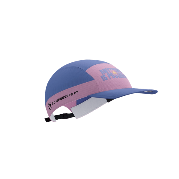 Mũ Compressport 5 Panel Light Cap IRONMAN - Jacaranda