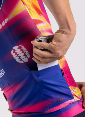 Áo đạp xe Black Sheep Men's Team SS Jersey - Never Mind Furnace