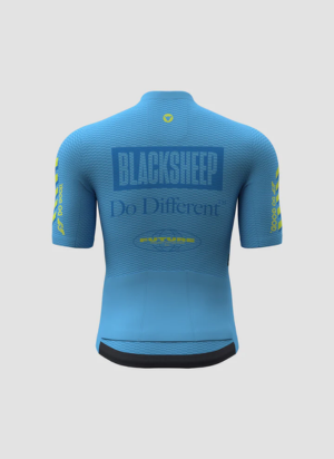 Áo đạp xe Nam Black Sheep Aero SS Jersey - Faded Blue