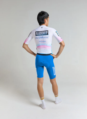 Áo đạp xe Nam Black Sheep Aero SS Jersey - Future Candy Blue