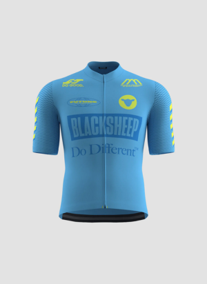 Áo đạp xe Nam Black Sheep Aero SS Jersey - Faded Blue