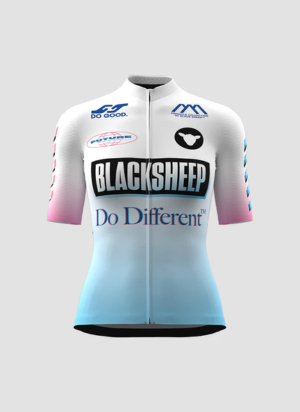 Áo đạp xe Nữ Black Sheep Aero SS Jersey - Future Candy Blue