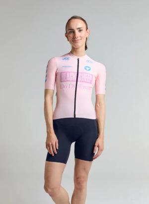 Áo đạp xe Nữ Black Sheep Aero SS Jersey - Future Faded Pink