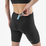 Quần ba môn Nữ Compressport Tri Under Control Short - Đen (Black)