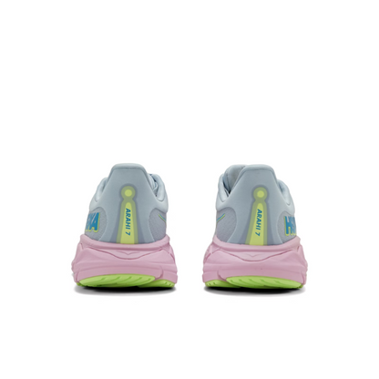 Giày chạy bộ Nữ HOKA Arahi 7 Wide - Nhiều màu (Gull/Pk TW)