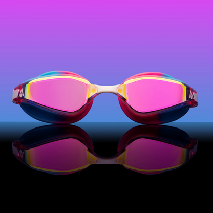 Kính bơi Aquasphere Fastlane - Multi Color/Blue: Pink Titanium Mirror