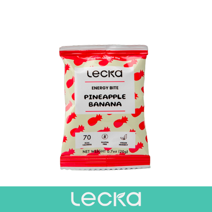 Thanh năng lượng Lecka Nutri Bites - Vị Pineapple Banana