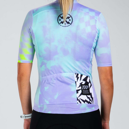 Áo đạp xe Nữ Zoot Cycle Aero Jersey - Electric