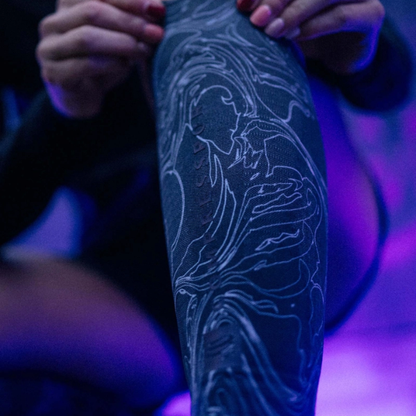 Băng bảo vệ bắp chân Compressport Calf Sleeves R2 3.0 - Aurora Black/Aurora