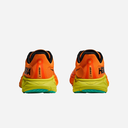 Giày chạy bộ Nam HOKA Arahi 7 - Cam (Tanger/BLK)