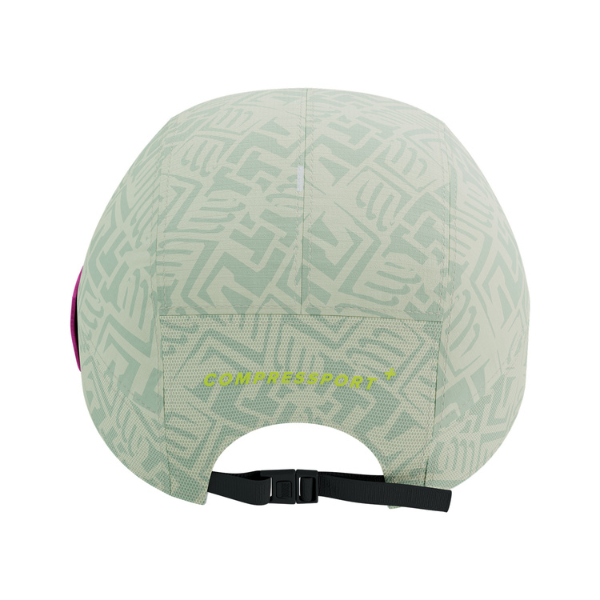 Compressport 5 Panel Light Cap Uniq Size - Sugar/Ice Print