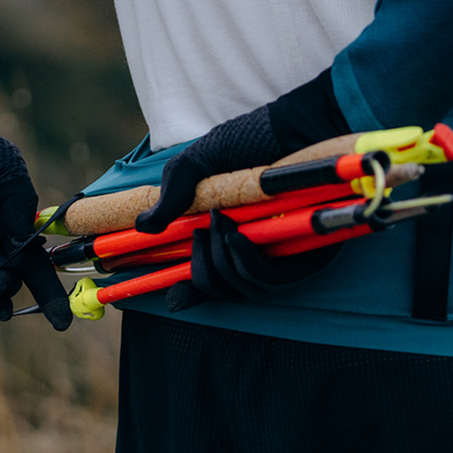 Đai chạy bộ Compressport Unisex's Free Belt - Xanh (Storm)