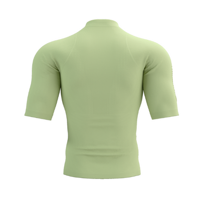 Áo chạy Trail Nam Compressport Trail Racing Postural SS Top - Xanh (Nile)