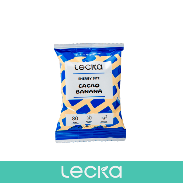 Thanh năng lượng Lecka Nutri Bites - Vị Cacao Banana