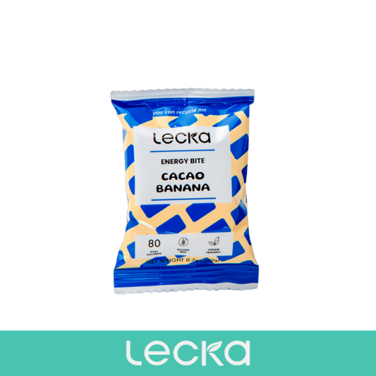 Thanh năng lượng Lecka Nutri Bites - Vị Cacao Banana