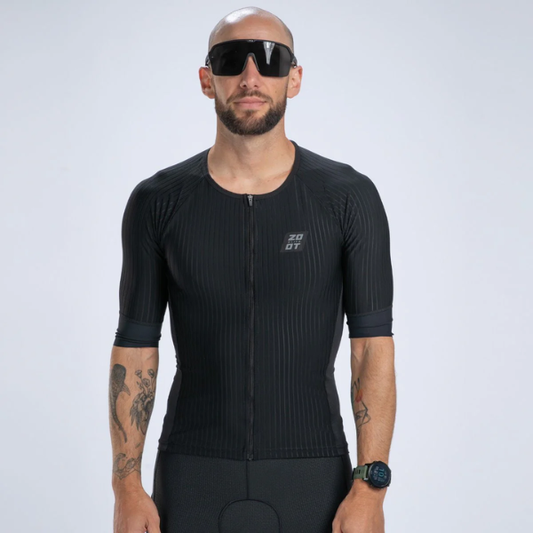 Áo ba môn Nam Zoot Elite Tri Aero Jersey - Đen (Jet Black)