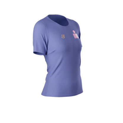 Áo Thun Tập Luyện Compressport Training SS Tshirt IRONMAN - Jacaranda
