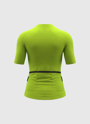 Black Sheep Women's Tour SS Jersey - Acid Lime