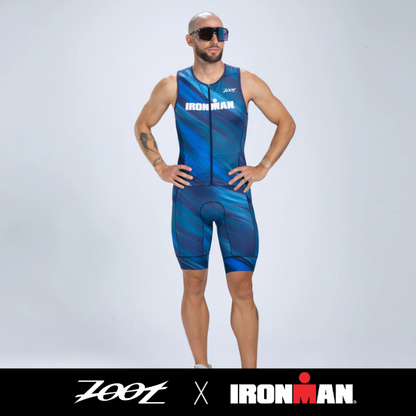 Đồ ba môn Nam Zoot Men's Ltd Tri Aero  Slvs Fz Racesuit - IM Heat