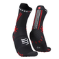Tất chạy Trail Compressport Unisex's Pro Racing Socks v4.0 Trail - Đen/Đỏ (Black/Red)