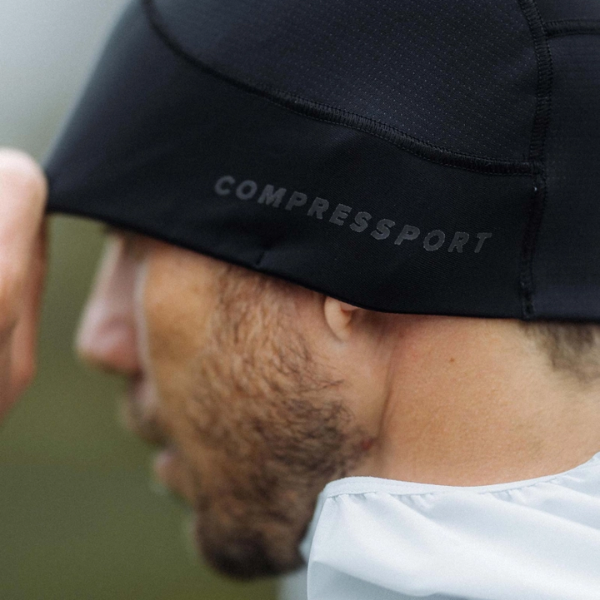 Mũ Compressport Hurricane Beanie - Đen (Black)