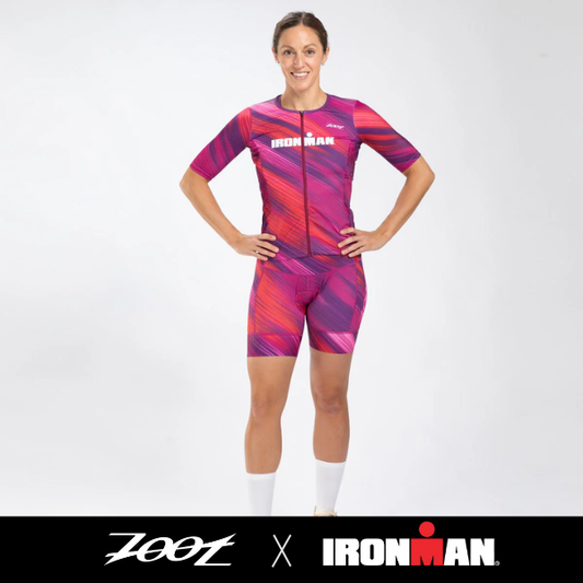 Áo ba môn Nữ Zoot Women's Ltd Tri Aero Jersey - IM Heat