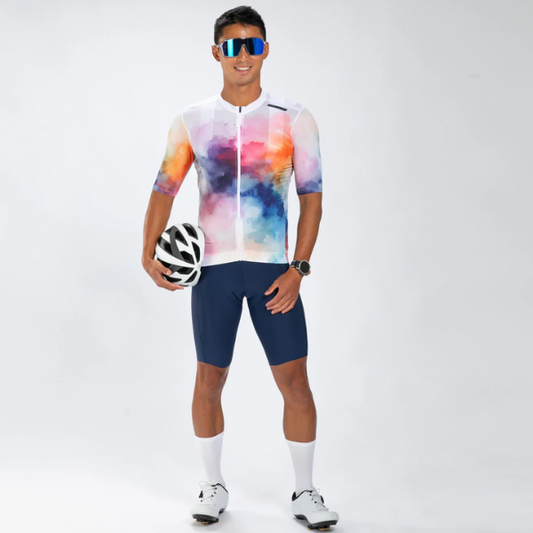 Áo đạp xe Nam Zoot Men's Elite Cycle Aero Jersey - Chromoflow